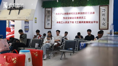 秀沿路勞務市場 務工青年逐夢上海的 第一站